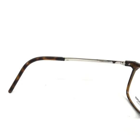 Saint Laurent Eyeglasses Frames SL230 004 Brown Tortoise Silver Square 53-16-145 - Picture 9 of 11